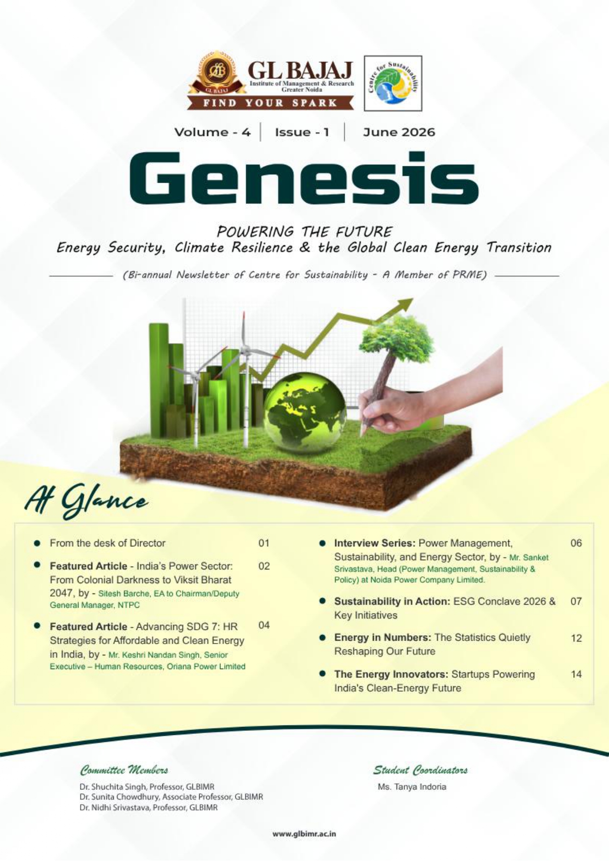 Genesis Newsletter Vol 4 Issue 1