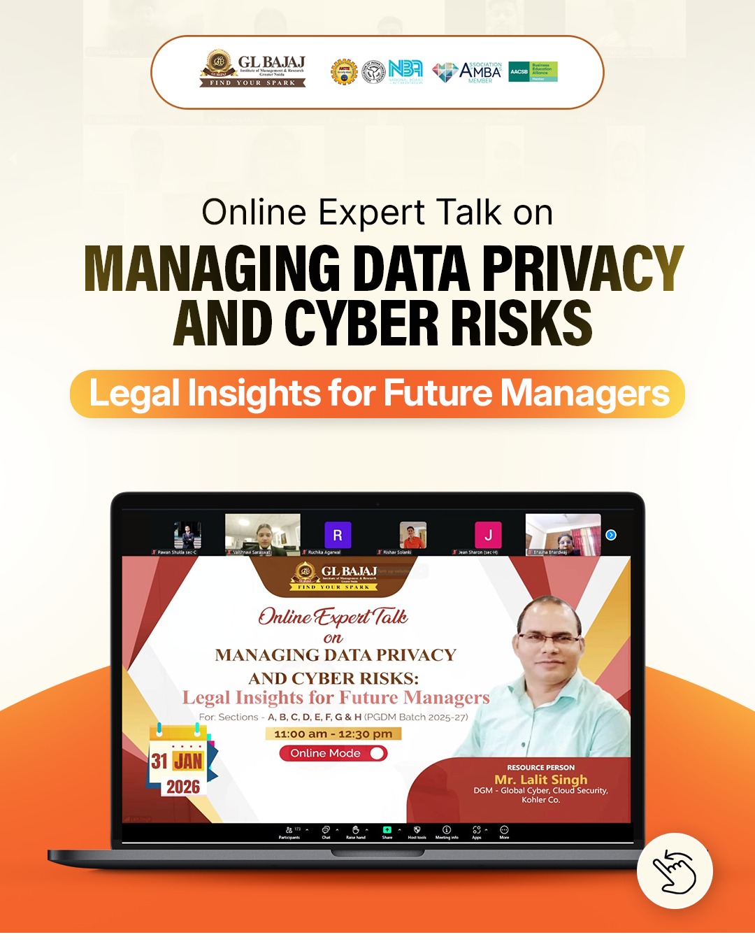 Online Expert Talk on Managing Data Privacy and Cyber Risks