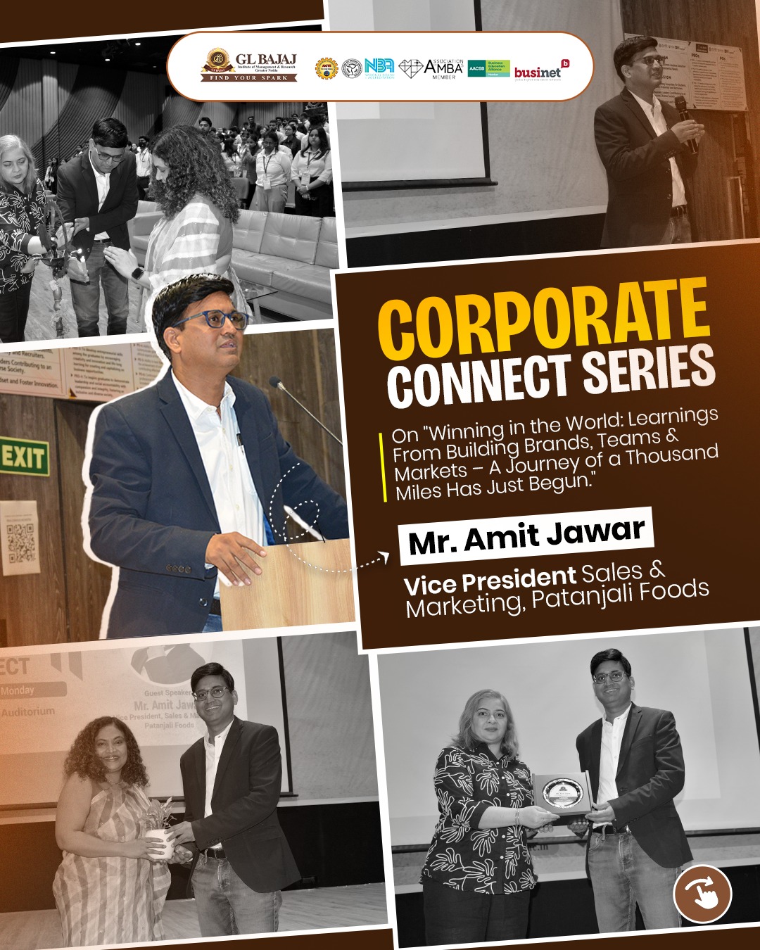 Corporate connect session with Mr Amit Jawar