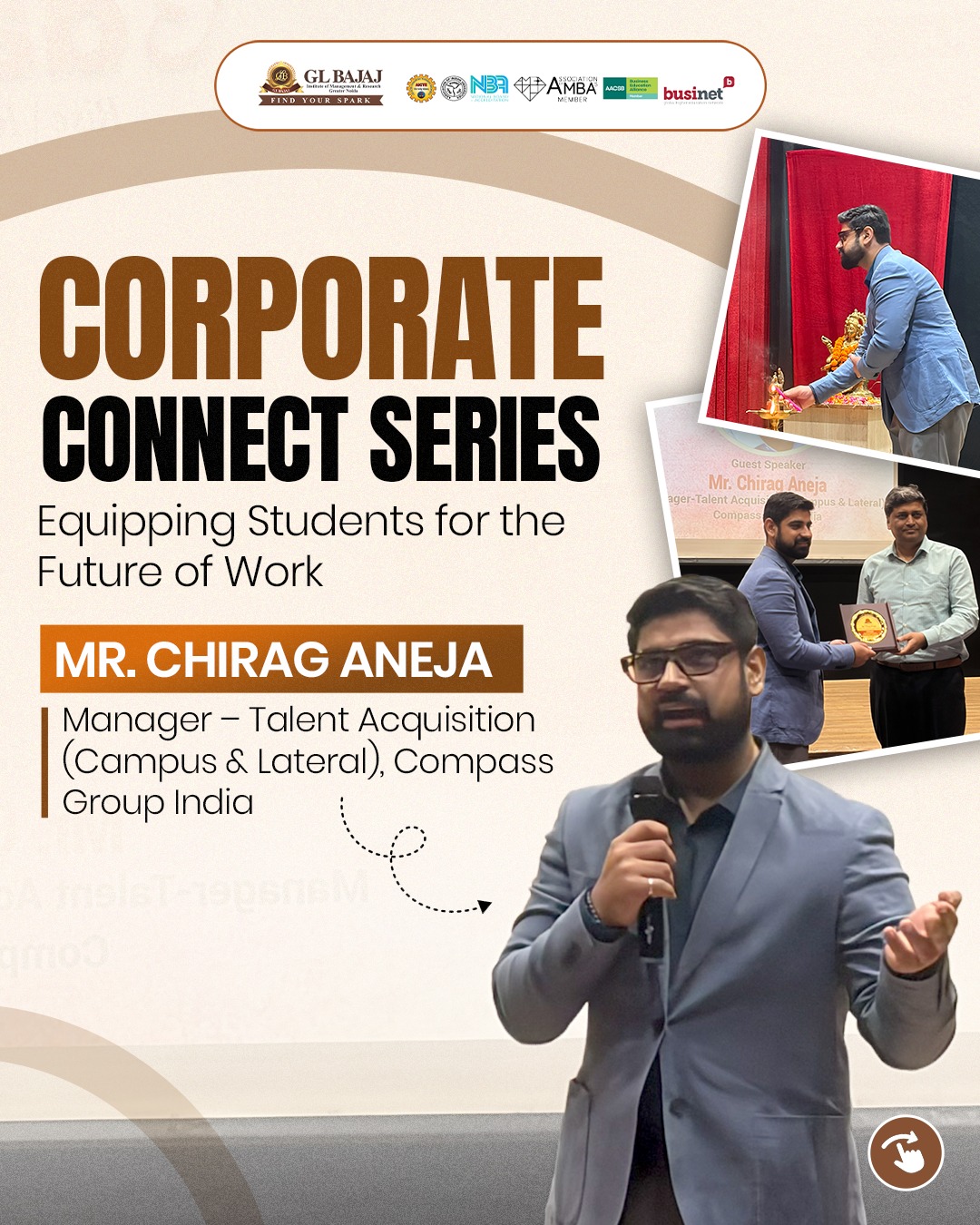Corporate connect series with Mr Chirag Aneja