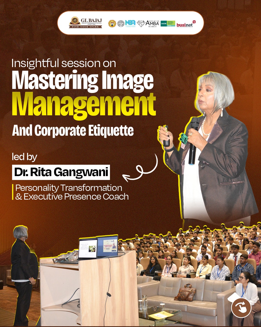 Mastering Image Management and Corporate Etiquette session