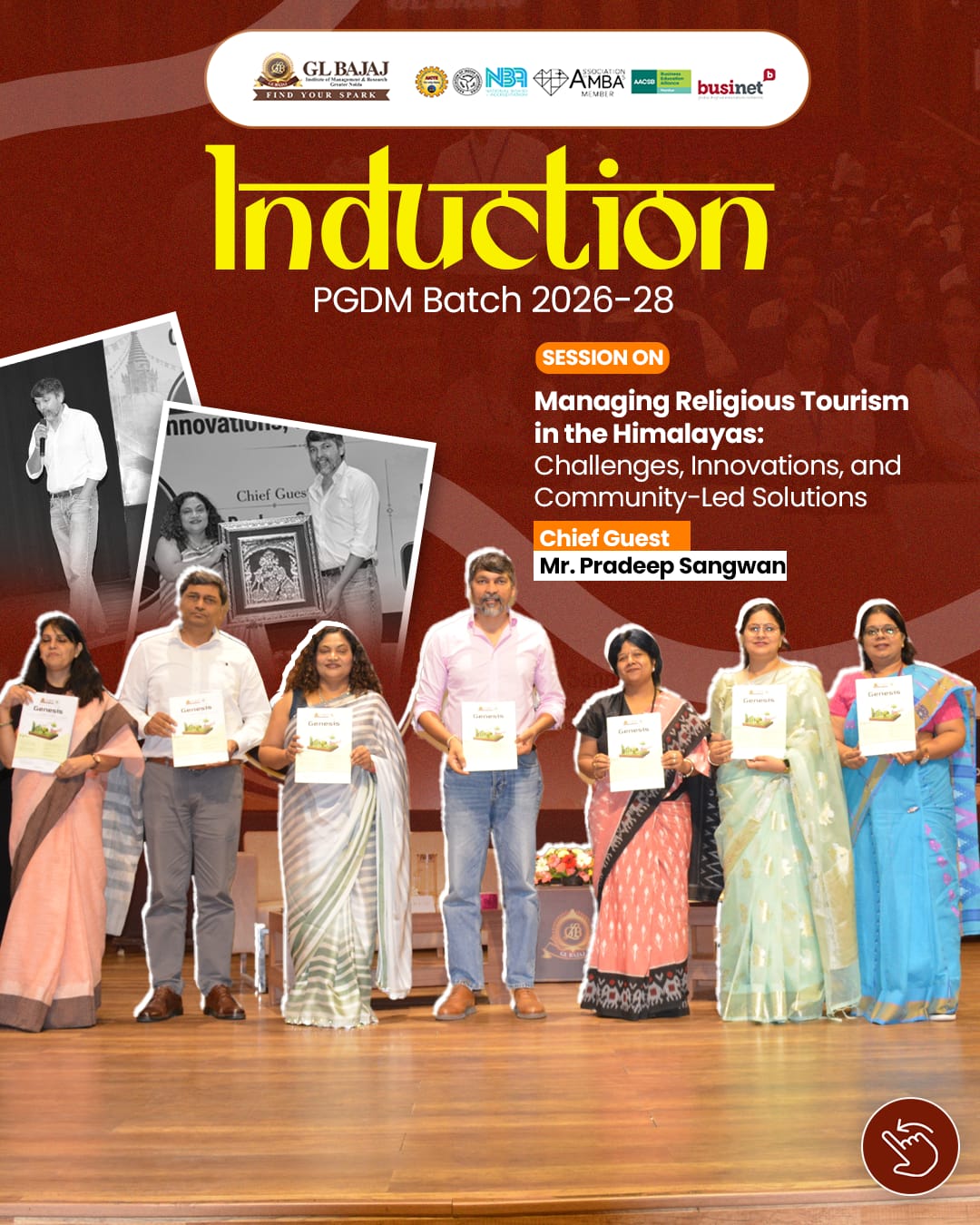 PGDM Batch 2026-28 inaugural session