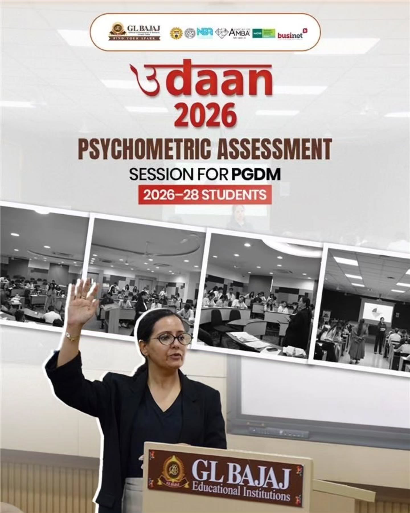 Udaan 2026 psychometric assessment session