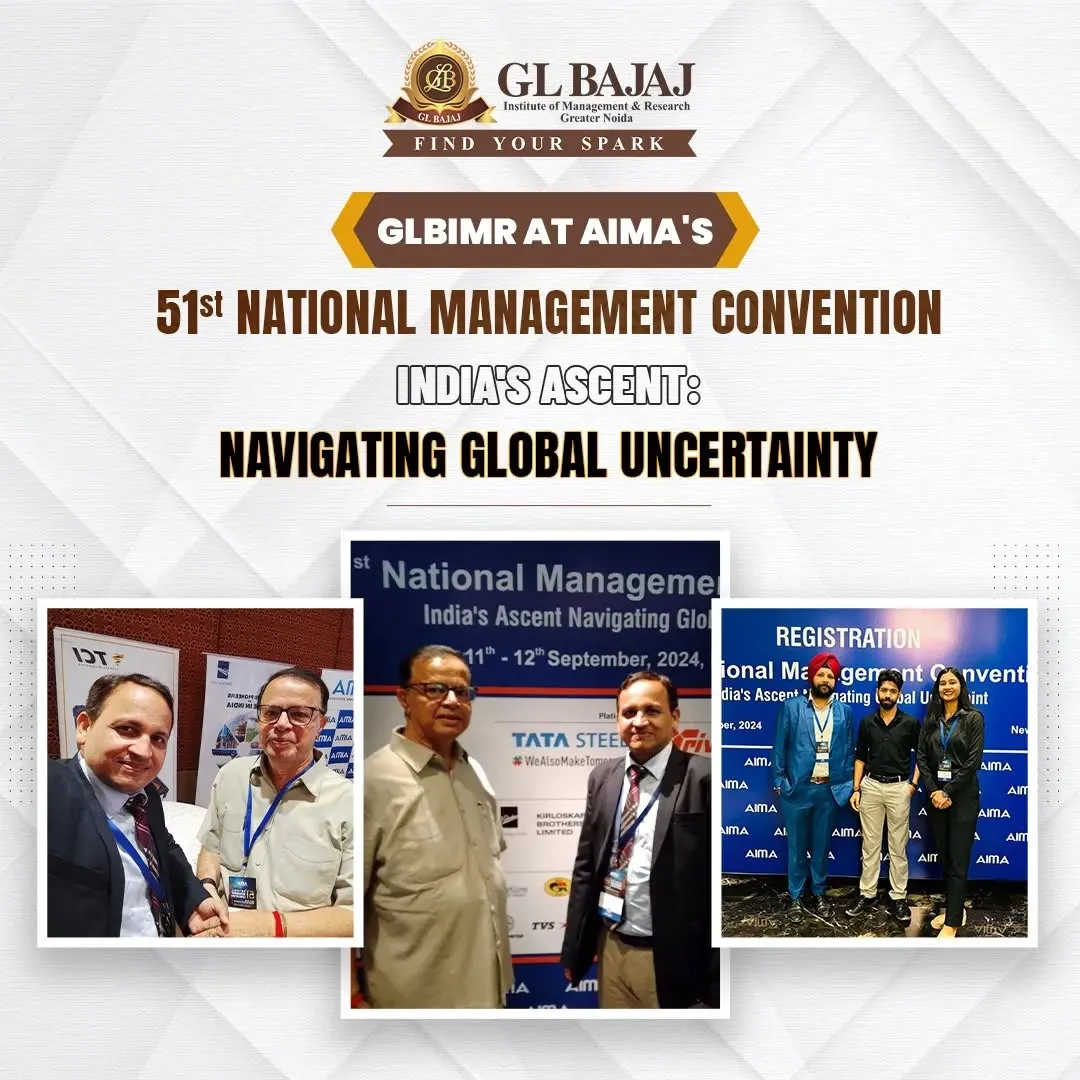 GLBIMR at AIMA's 51st National Management Convention