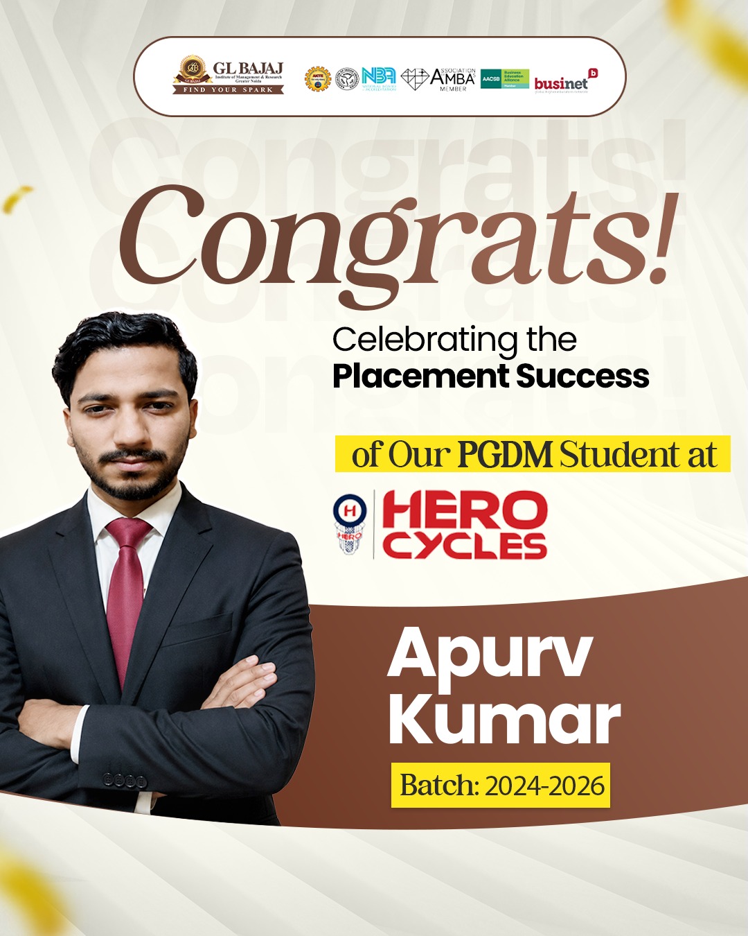 Congrats Apurv Kumar
