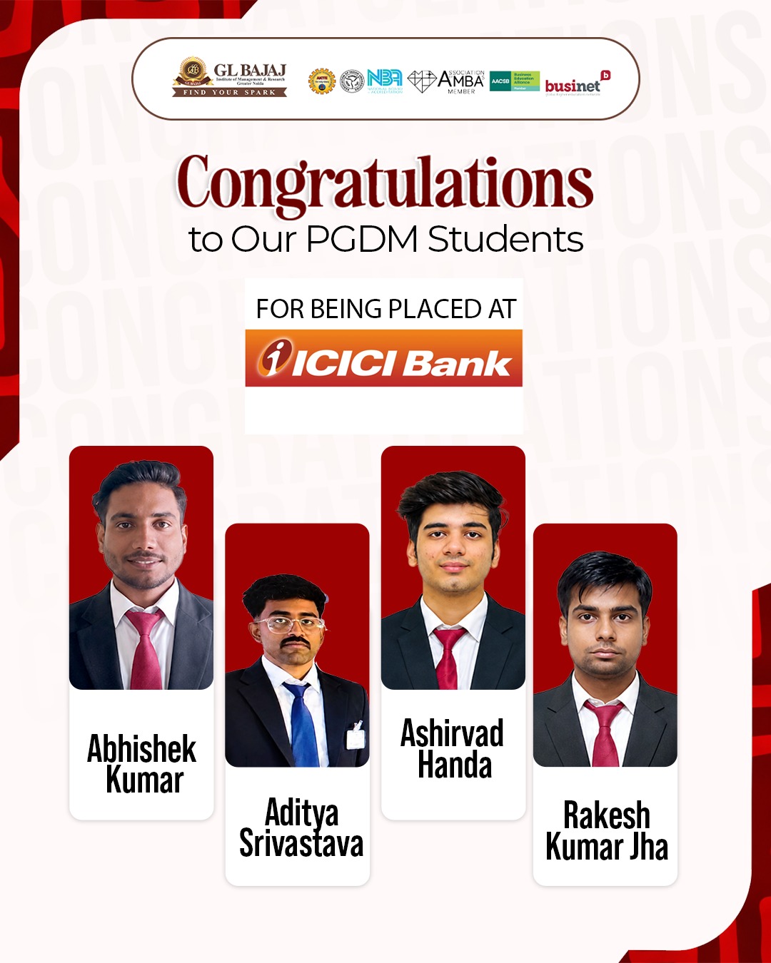 Congratulations ICICI Bank