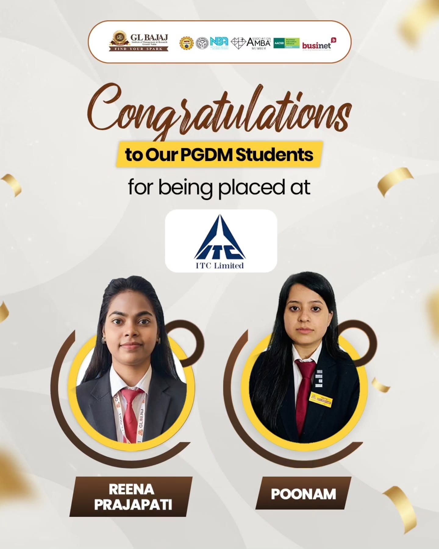PGDM Placements at ITC limited