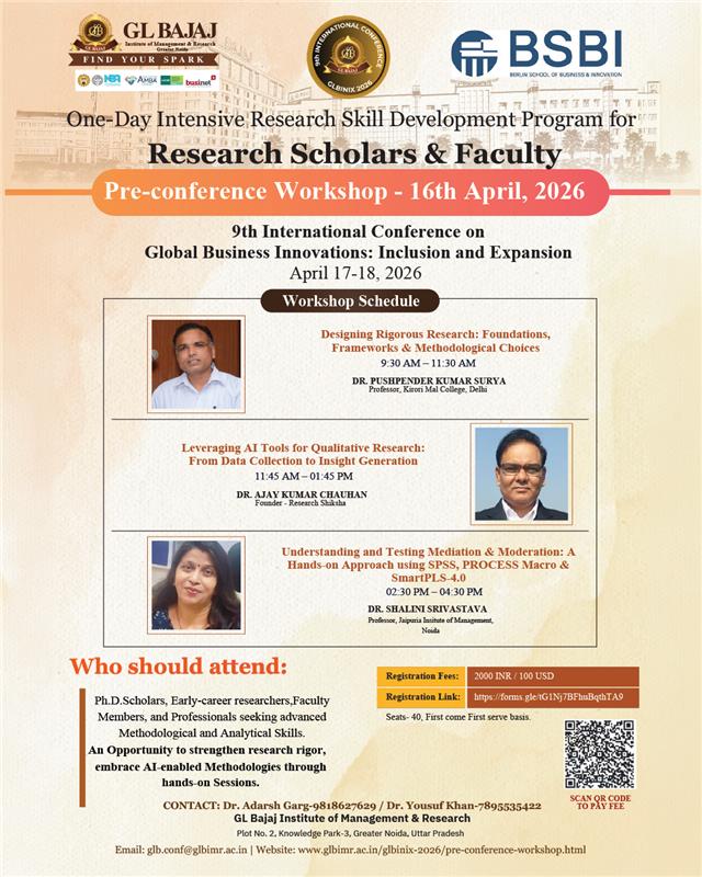 One-Day Intensive Research Skill Development Workshop